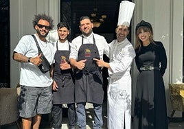 El exmadridista Marcelo sigue disfrutando de la gastronomía de Córdoba: La Taberna de Almodóvar y Casa Manolete