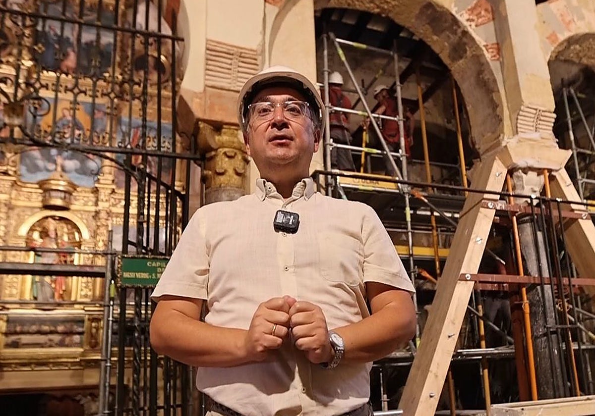 Luis Miranda: «Del incendio de la Mezquita-Catedral de Córdoba tiene que salir la forma de protegerlo todavía mejor»