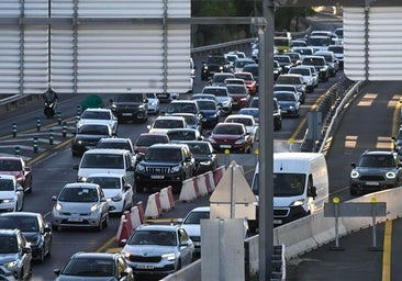 Tráfico denso y más usuarios de Metro y EMT en el primer día de normalidad laboral y escolar en Madrid