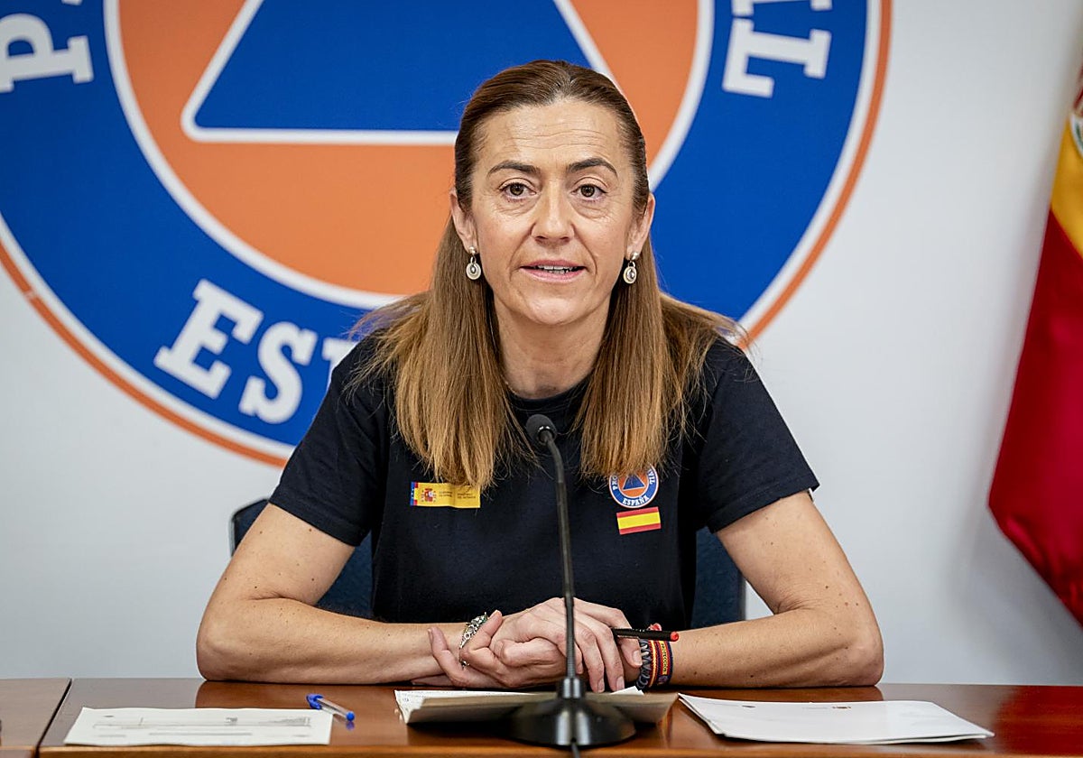La directora de Protección Civil, Virginia Barcones