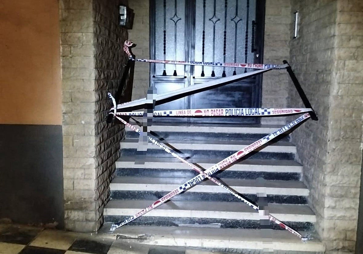 La Policía Local ha precintado el edificio