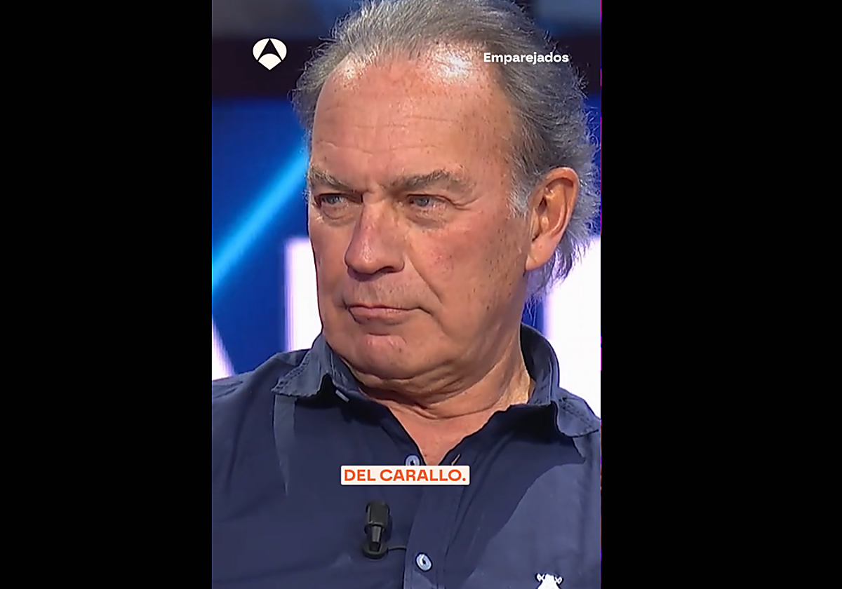 Bertín Osborne en uno de los momentos del programa