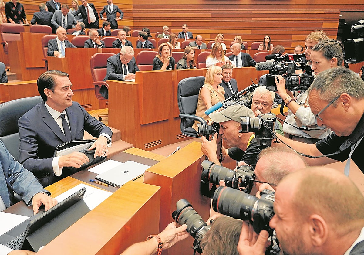 El primer pleno del curso político en Castilla y León, un &#039;plebiscito&#039; para Suárez-Quiñones