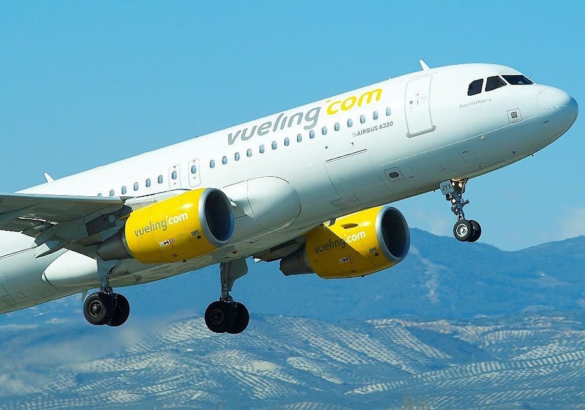 Aeronave de Vueling en una imagen de archivo