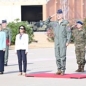 El Rey participa en un simulacro de evacuación en Zaragoza