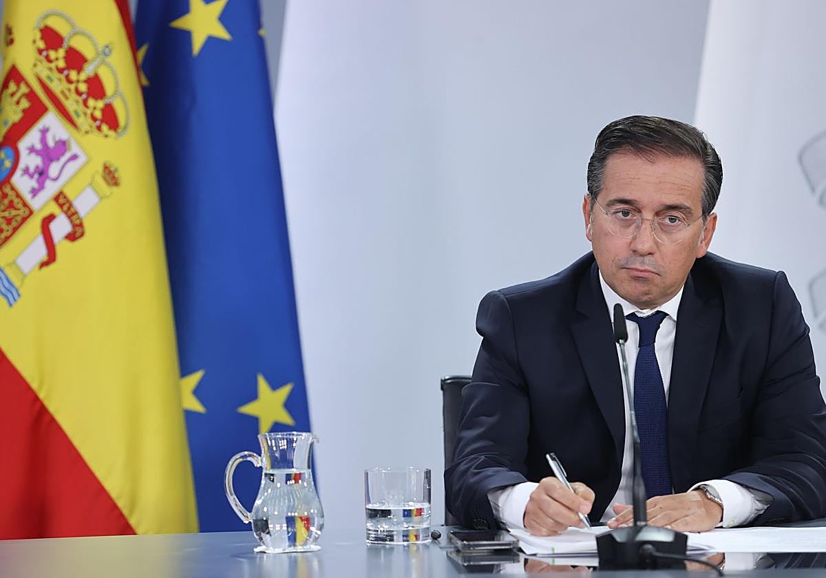 El ministro de Asuntos Exteriores, José Manuel Albares