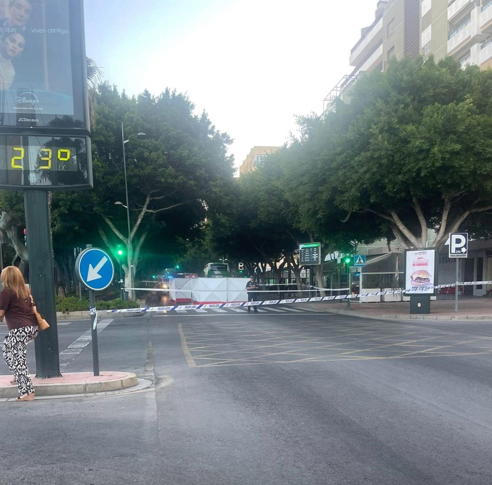 Investigan la muerte de una mujer atropellada por un autobús en Almería