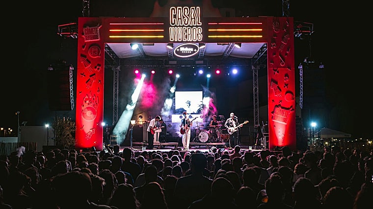 Imagen de un concierto de Casal Viveros