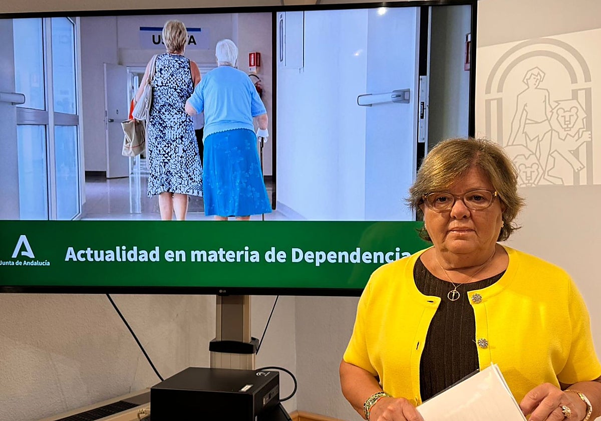 La delegada de Inclusión Social de la Junta, Dolores Sánchez