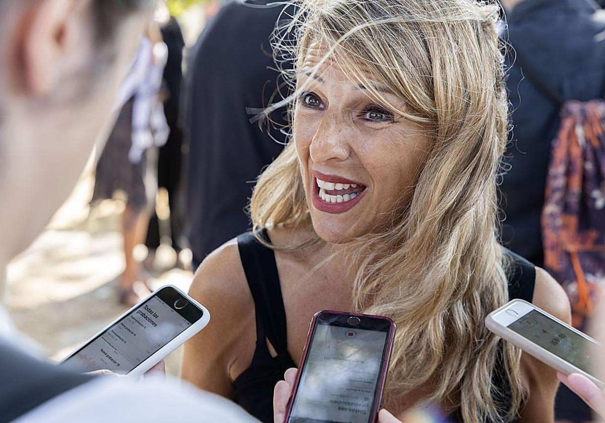 La vicepresidenta segunda y ministra de Trabajo y Economía Social, Yolanda Díaz, en una imagen reciente