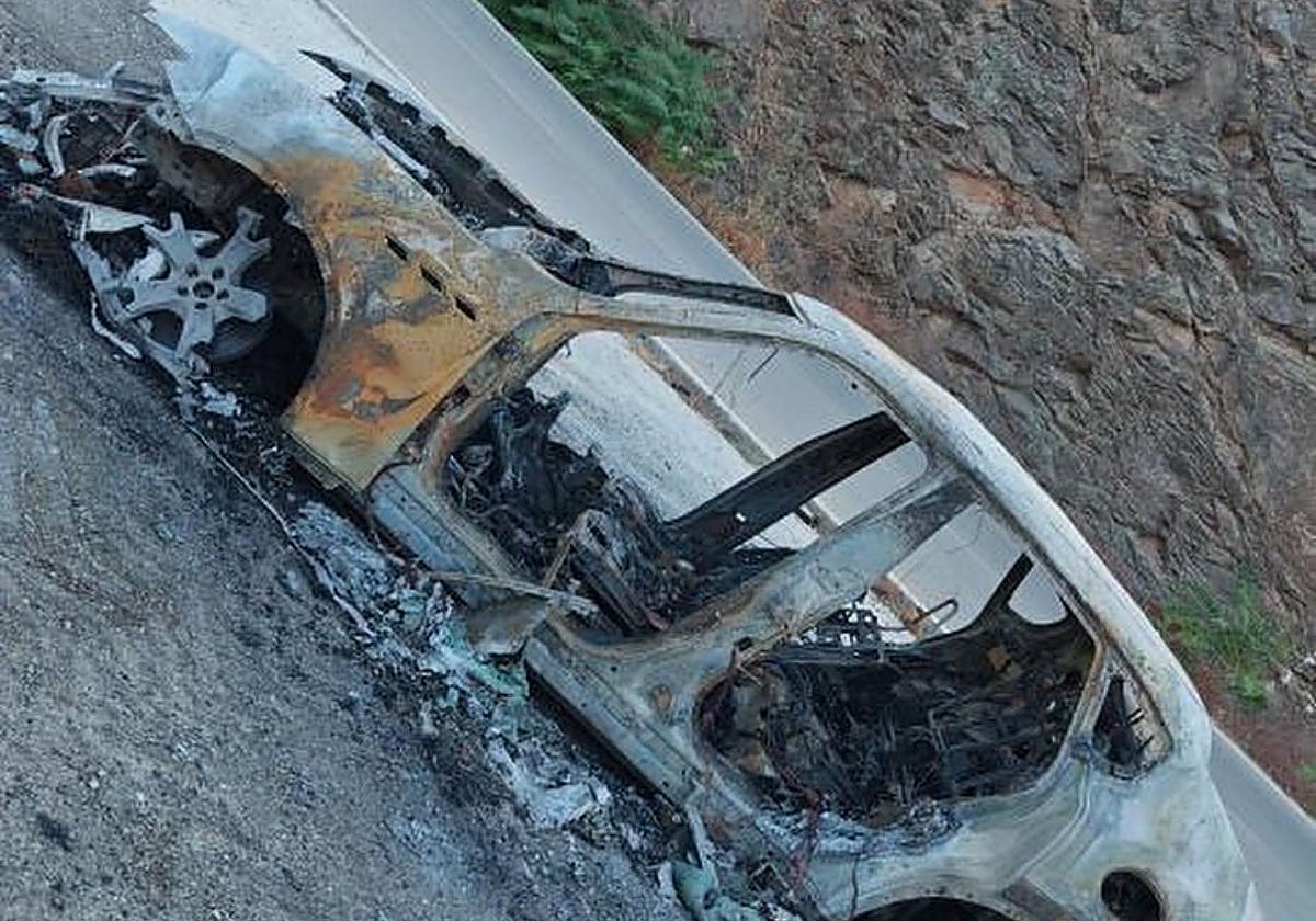 Otro vehículo quemado ligado a la investigación