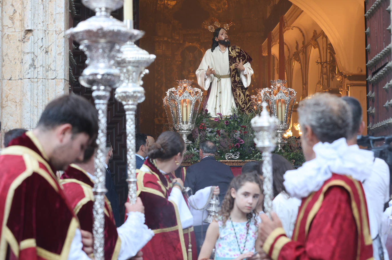 El Señor del Huerto parte a la misión en el Sector Sur, en imágenes