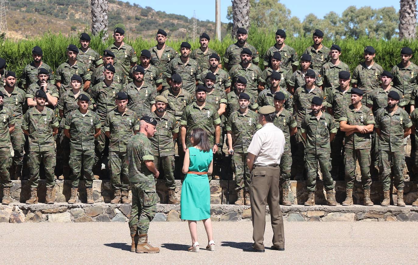 La entrega de medallas a la Brigada &#039;Guzmán el Bueno&#039; de Cerro Muriano, en imágenes