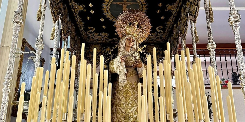 El rosario extraordinario de la Virgen de la Soledad de Córdoba con palio: horario, itinerario y estrenos