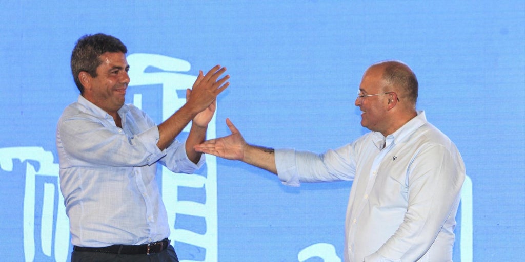 Tellado alienta a Mazón en el inicio del curso político del PP valenciano