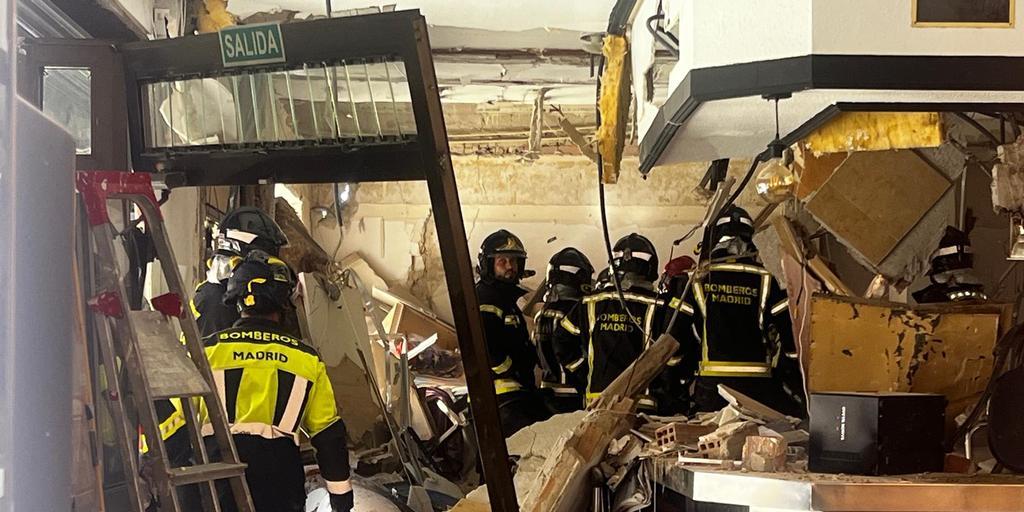 Una explosión de gas en un bar de Vallecas deja 25 heridos, tres de ellos de gravedad