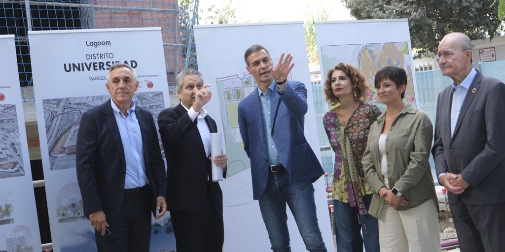 Un pase para gráficos de 17 minutos justifica el viaje de Sánchez a Málaga en Falcon
