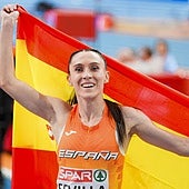 La solanera Paula Sevilla queda cuarta y pasa a la siguiente semifinal en el Campeonato del Mundo de Atletismo