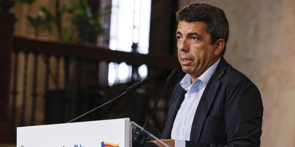 Mazón anuncia una línea de financiación del IVF al 2% para pymes que realicen proyectos de inversión en la Comunidad Valenciana