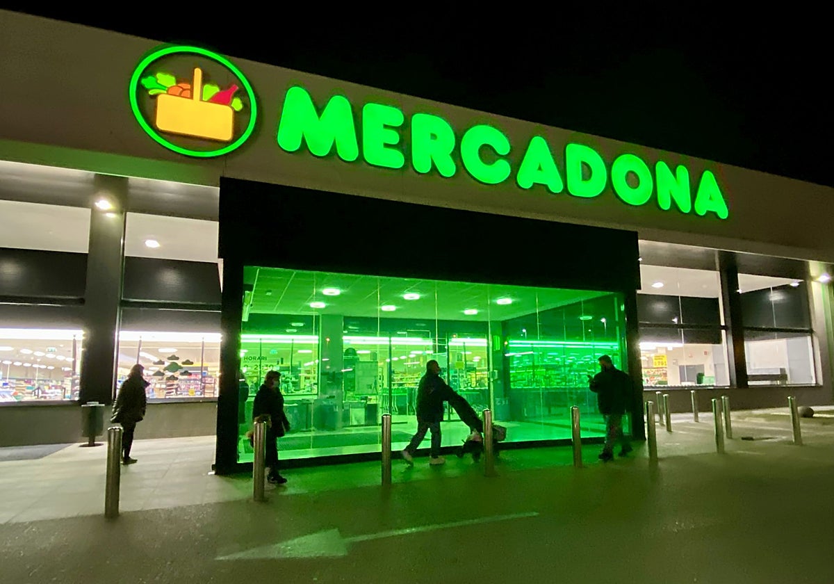 Imagen de archivo de un supermercado Mercadona