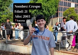 Quién es Crespo, el nuevo concursante cordobés de Operación Triunfo 2025