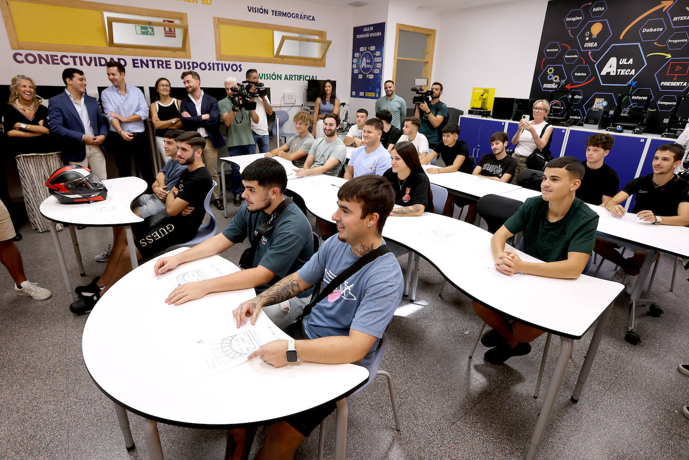 La apertura del curso en Córdoba para los estudiantes de ESO, Bachillerato y FP, en imágenes