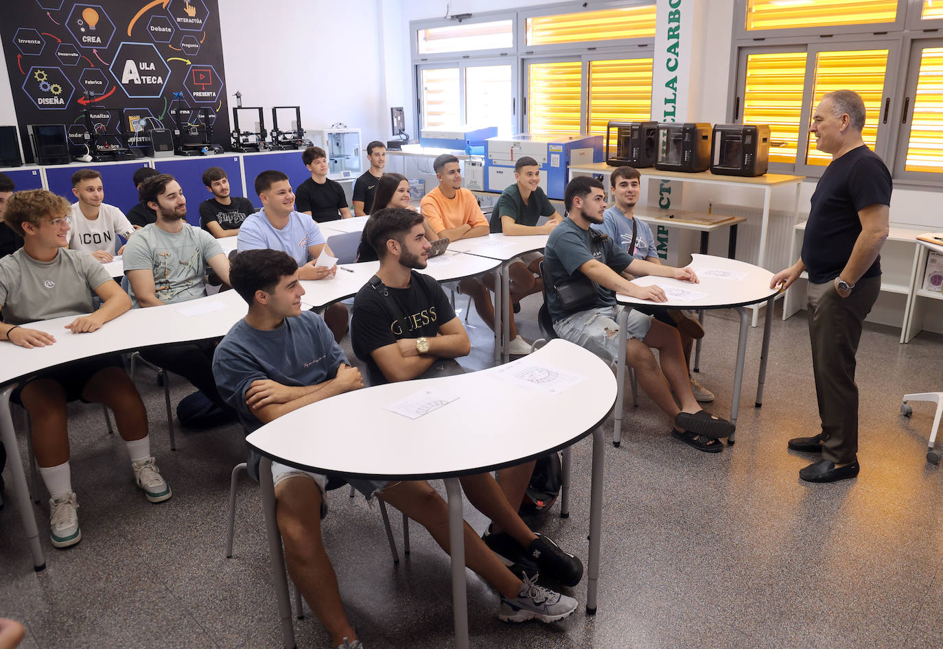 La apertura del curso en Córdoba para los estudiantes de ESO, Bachillerato y FP, en imágenes