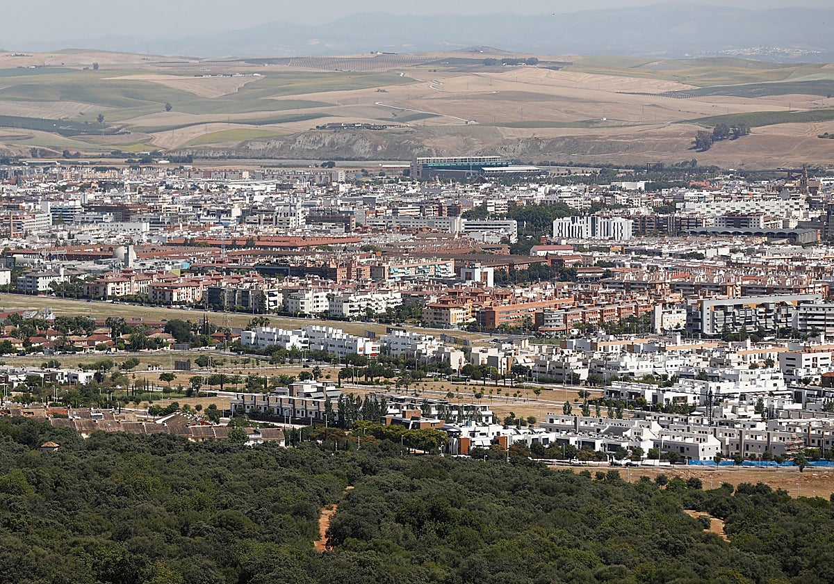 Zona de expansión residencial de El Patriarca junto al parque periurbano