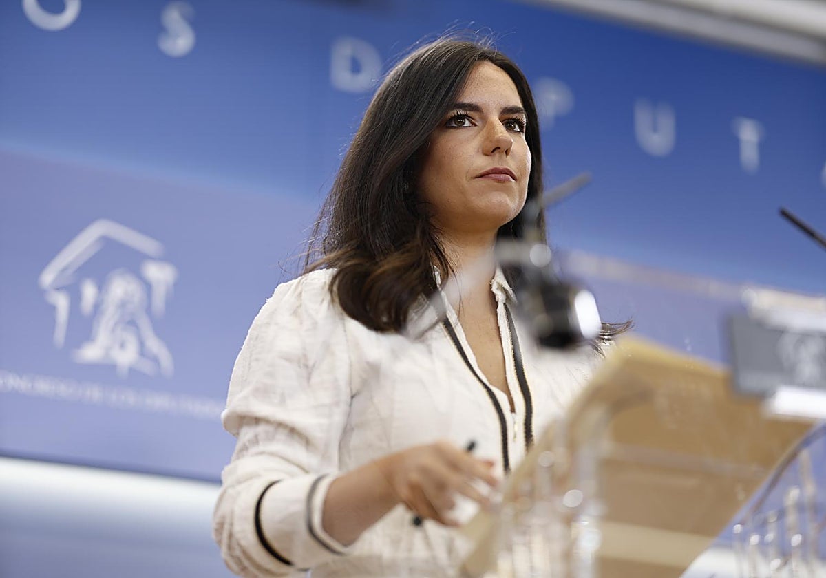 Pepa Millán, este martes en el Congreso