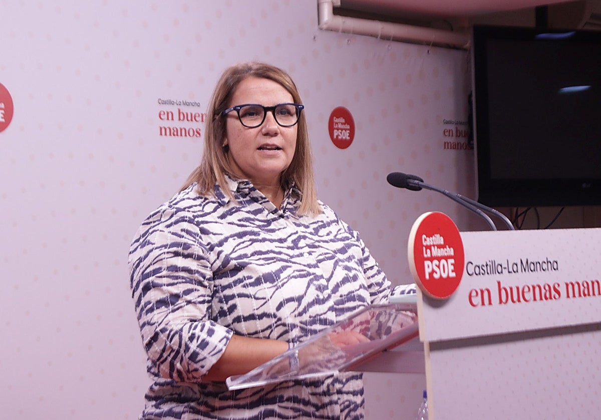 Tita García Élez, presidenta de la Ejecutiva del PSOE de Toledo