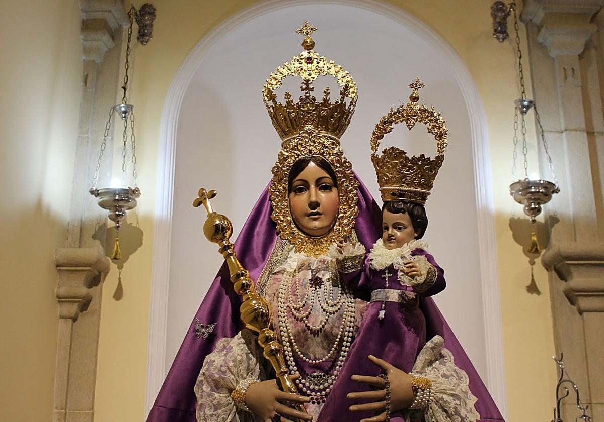 La Virgen de Araceli de la hermandad de Córdoba