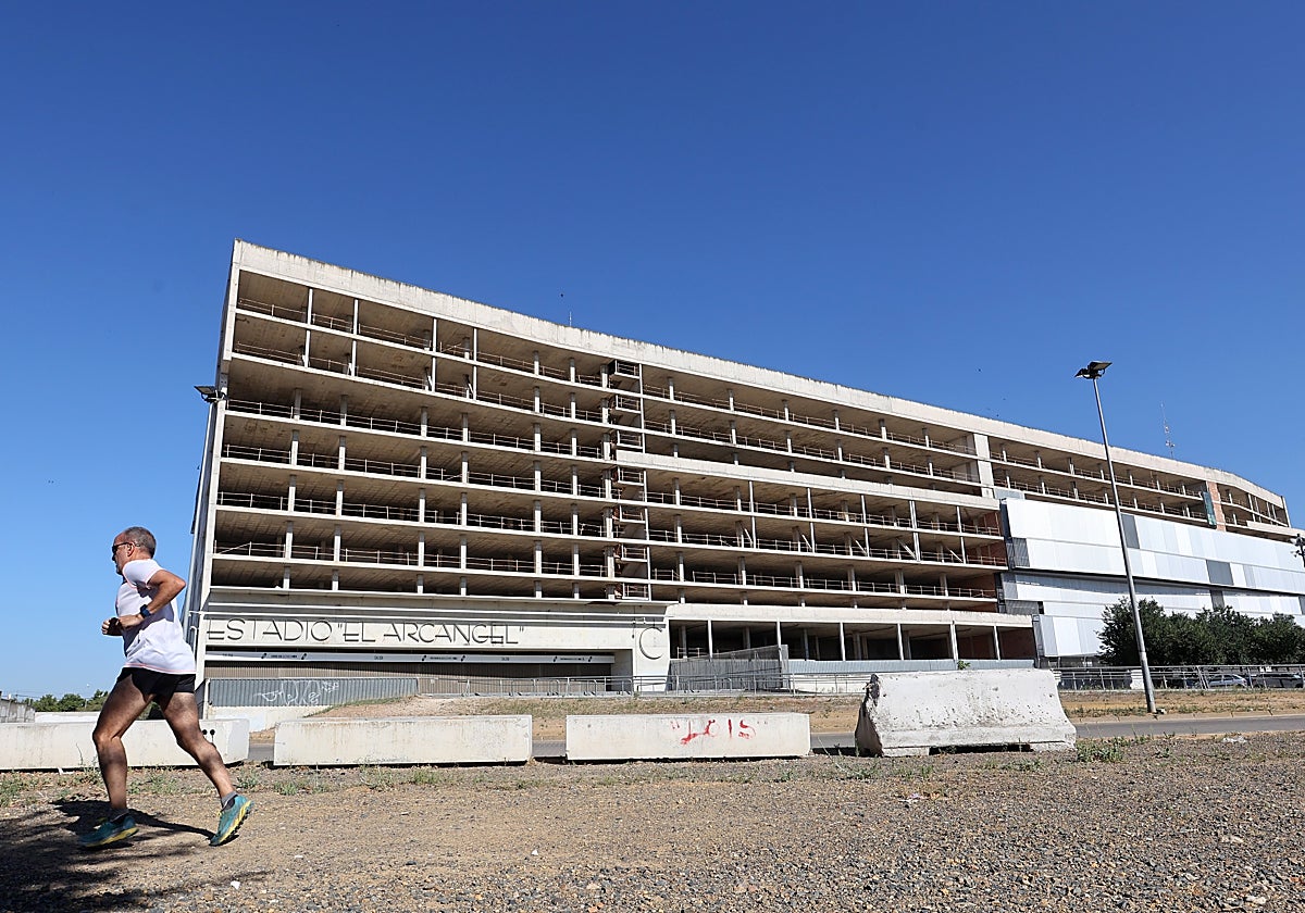 Vista panorámica del estadio de El Arcángel