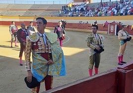 Puerta grande para Sánchez Vara, Diego García y Víctor Cerrato en Madridejos (Toledo)