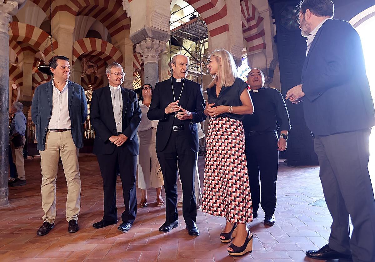 La consejera de Cultura, el 2 de septiembre en la Mezquita-Catedral