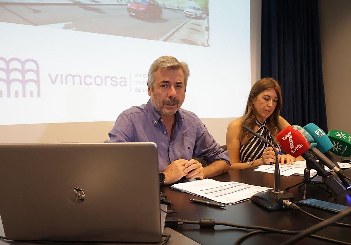 El presidente de Vimcorsa, Miguel Ángel Torrico