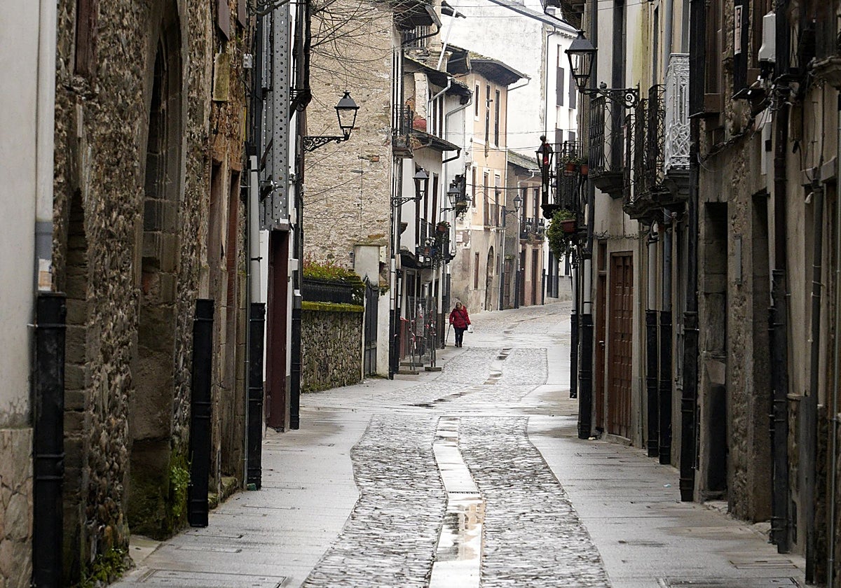 La localidad de Villafranca del Bierzo (León), en una imagen de archivo