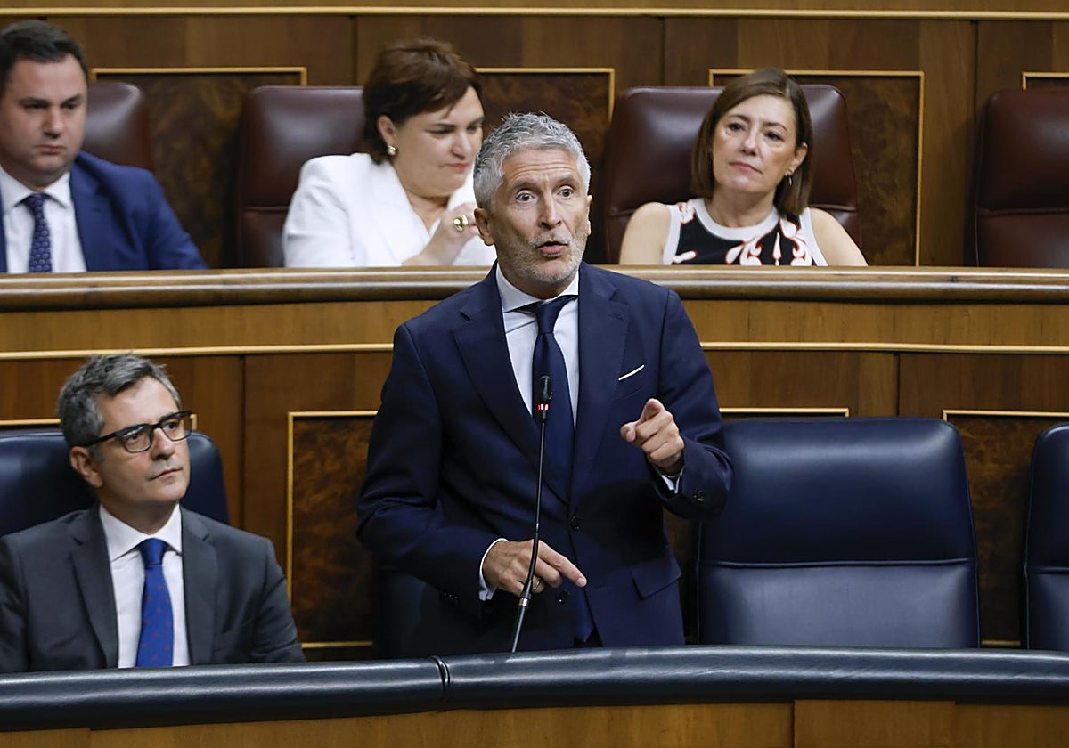 El ministro del Interior, Fernando Grande-Marlaska