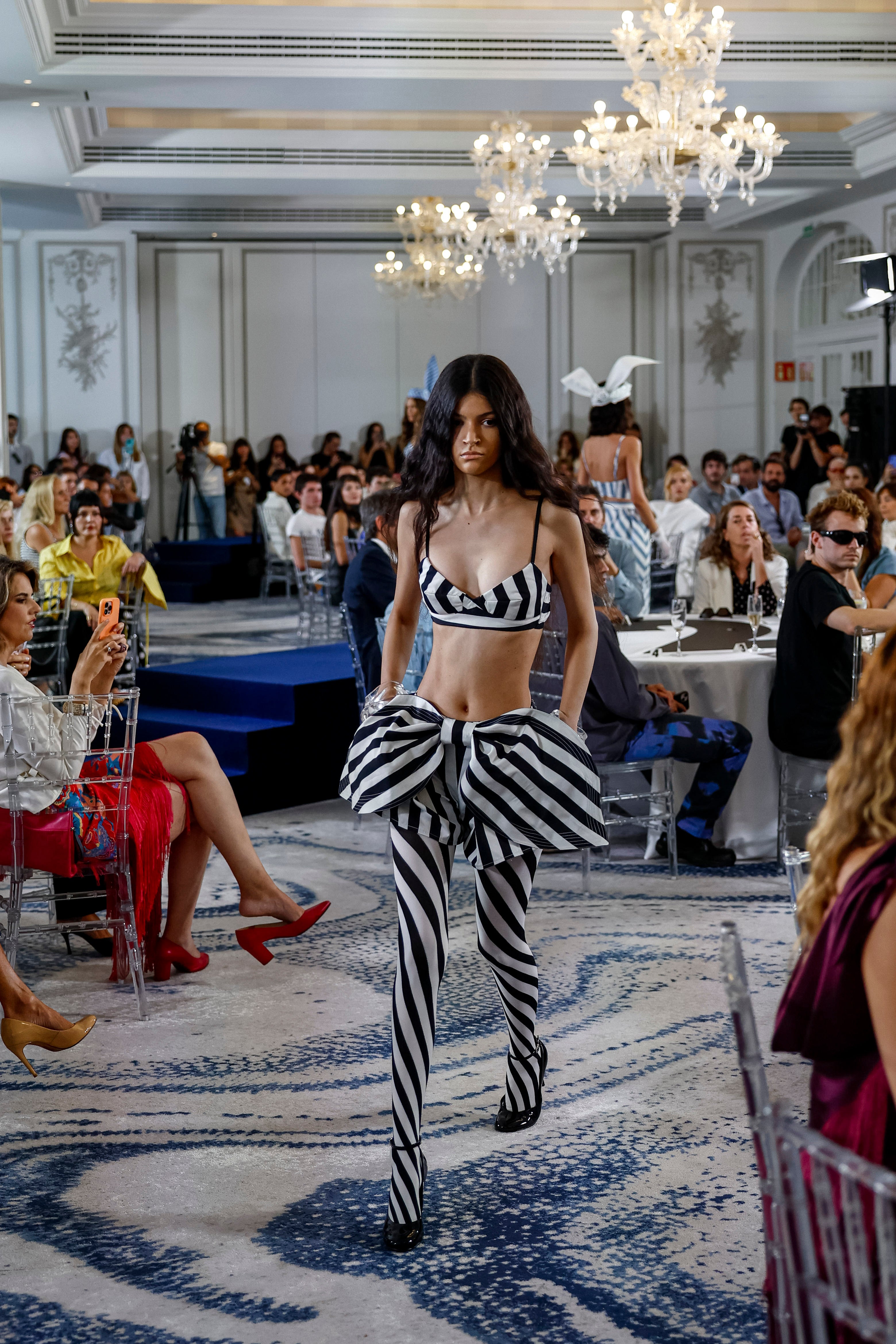 Las imágenes del deslumbrante desfile de Palomo Spain en la Fashion Week de Madrid