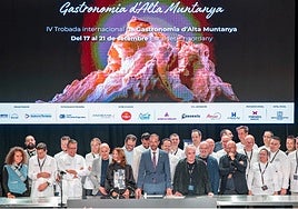 El primer destilado sin alcohol se presenta en Andorra Taste, el congreso de cocina de alta montaña