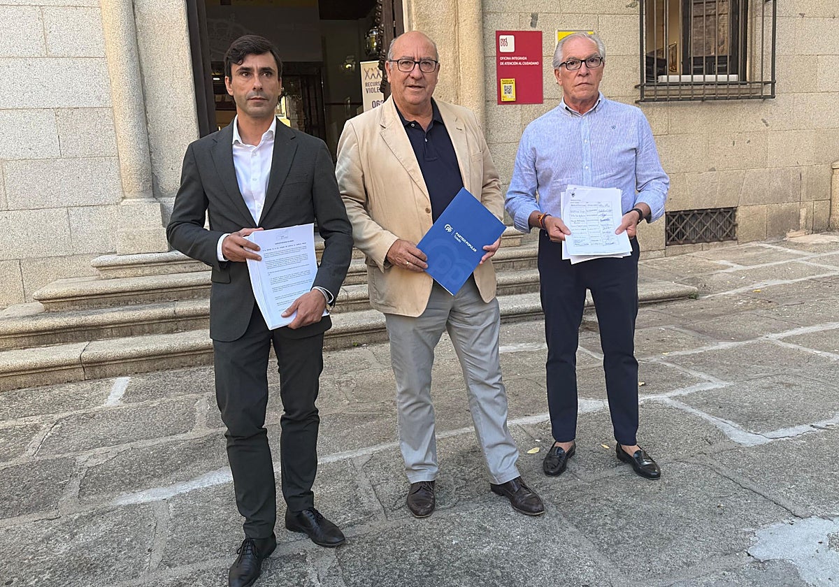 Diego Martín (El Carpio), José Eugenio del Castillo (Quismondo) y Emilio Pérez (Hormigos)