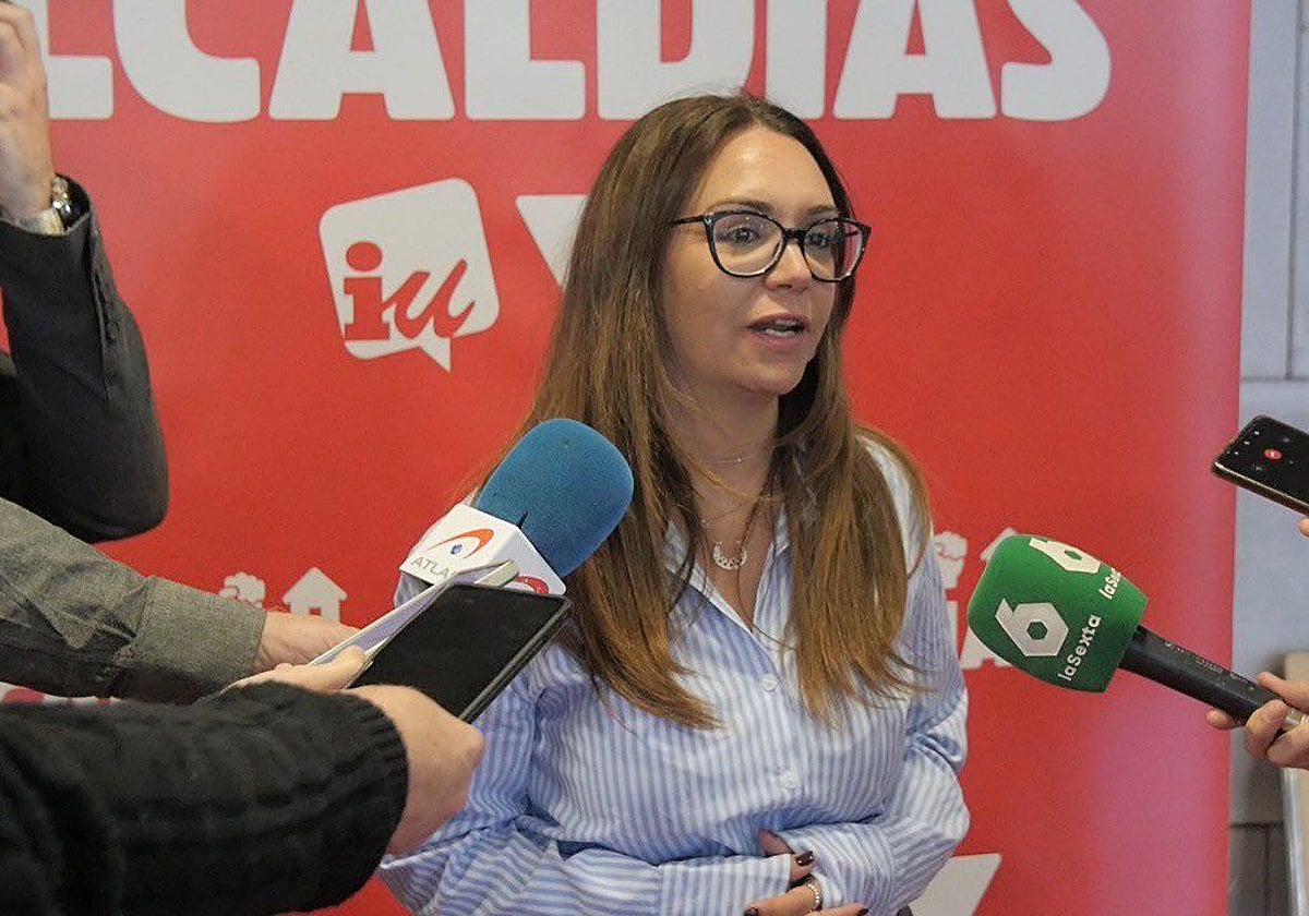 La alcaldesa de  Rivas Vaciamadrid, Aída Castillejo