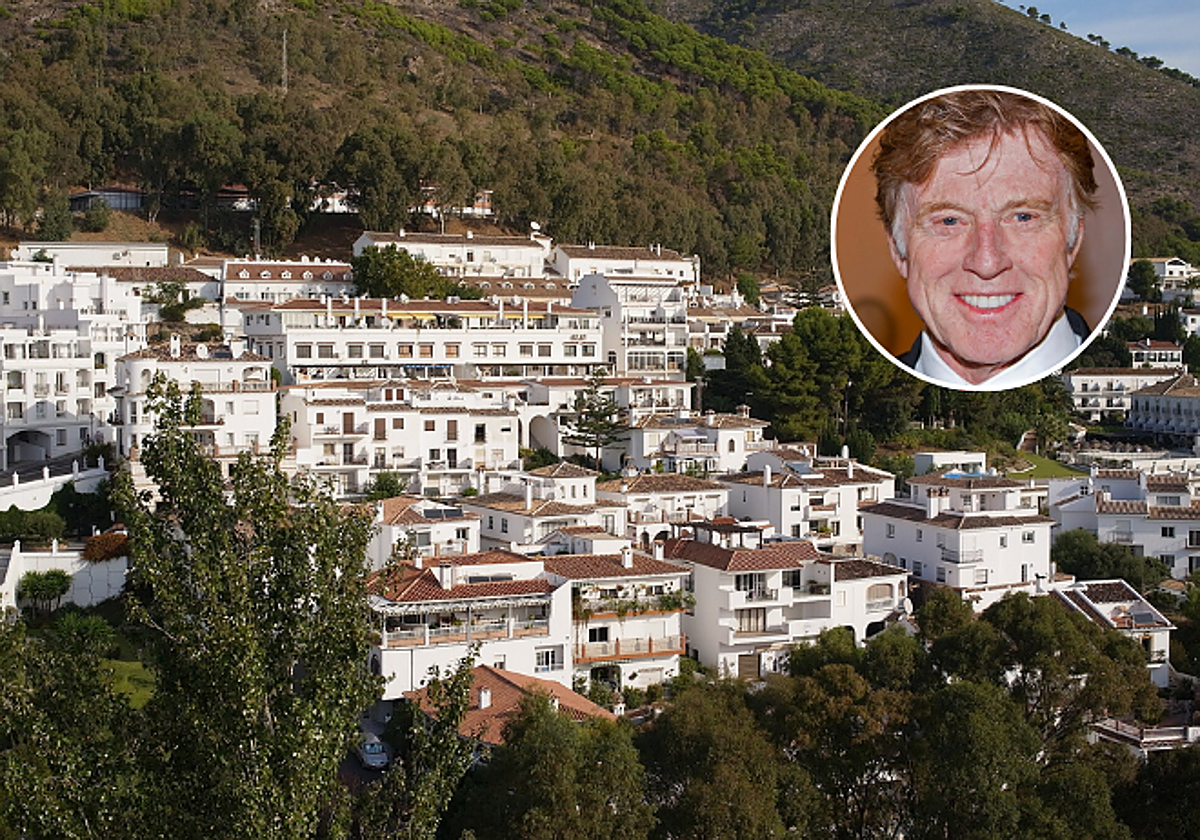 Este es el pueblo de Málaga en el que vivió Robert Redford