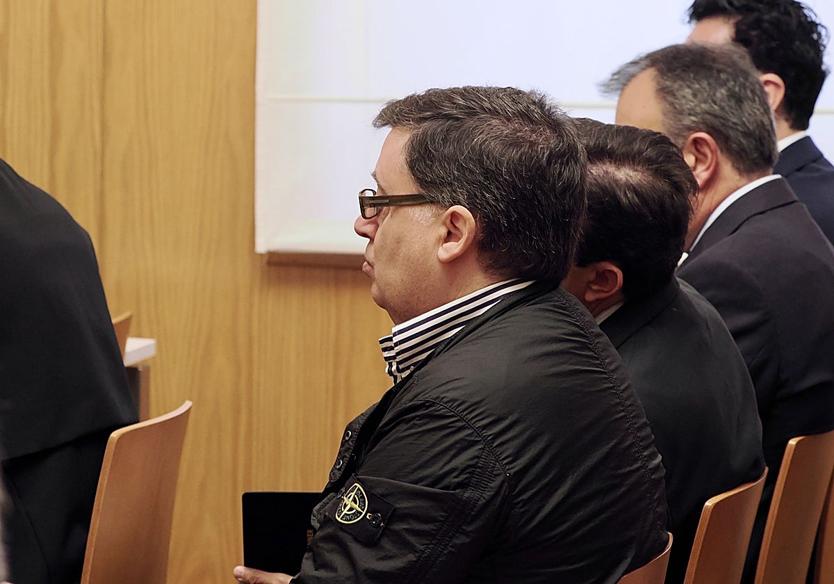 Rafael Delgado, ex viceconsejero y ex secretario general de la Consejería de Economía, durante el juicio