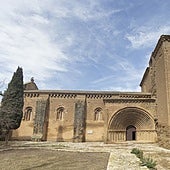 Aragón descubre humedades en la sala de las pinturas de Sijena que confirman «la urgencia» de su traslado