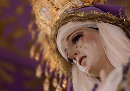 La Virgen de las Lágrimas de Córdoba acudirá a Santa Marta en rosario por el 75 aniversario de su llegada a la cofradía