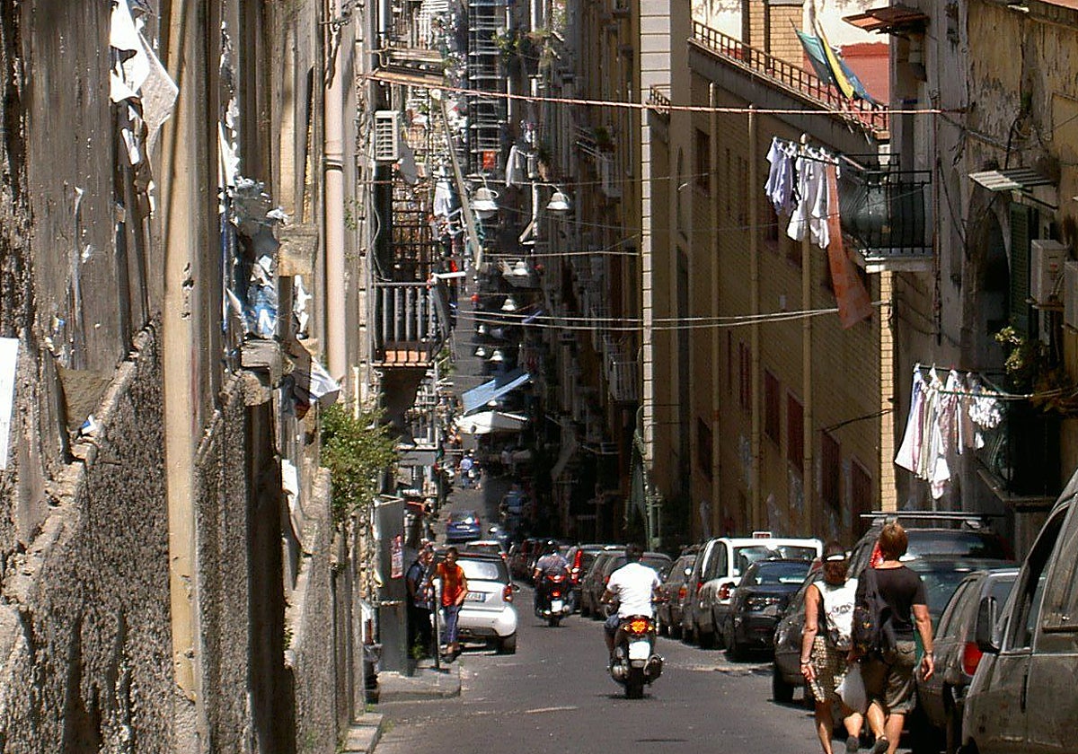 Calle de Nápoles, en una imagen de archivo