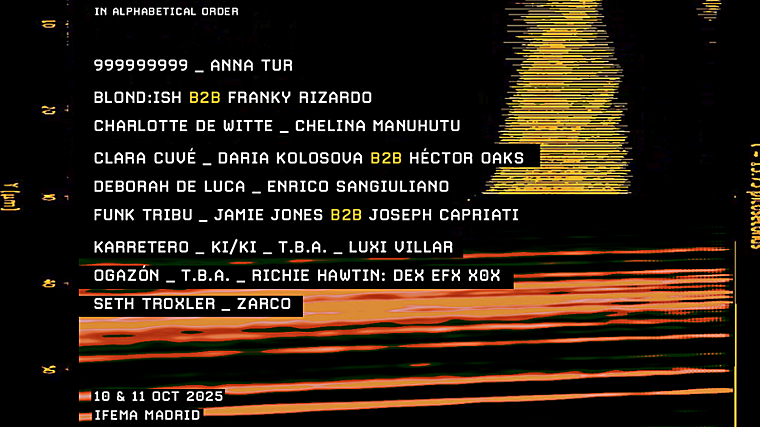 Cartel Time Warp Madrid 2025