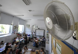 Suspendidas las clases presenciales en cinco centros de Tenerife por el calor
