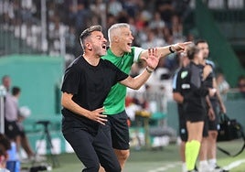 Iván Ania y el partido ante el Racing de Santander: «Sabemos que los buenos resultados van a llegar»
