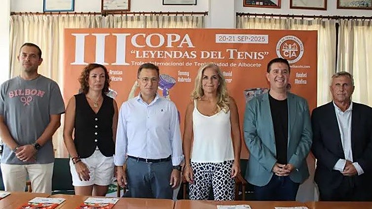 Arantxa Sánchez Vicario vuelve este sábado a las pistas en Albacete